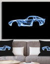 Shelby Daytona - Modern & Contemporary Gallery-wrapped Canvas