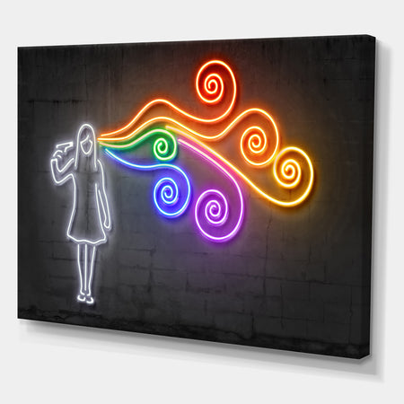 The dark side of the mind - Modern & Contemporary Canvas Wall Art