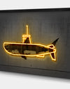 Yellow submarine - Modern & Contemporary Canvas Artwork