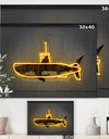 Yellow submarine - Modern & Contemporary Canvas Artwork