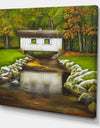 Reflecting Waters - Lake House Canvas Art Print