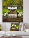 Reflecting Waters - Lake House Canvas Art Print