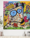 Expressionist Grafitti Composition II - Modern & Contemporary Canvas Artwork