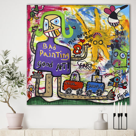 Nice Hair Day - Modern & Contemporary Canvas Wall Art