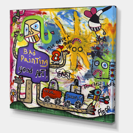 Nice Hair Day - Modern & Contemporary Canvas Wall Art