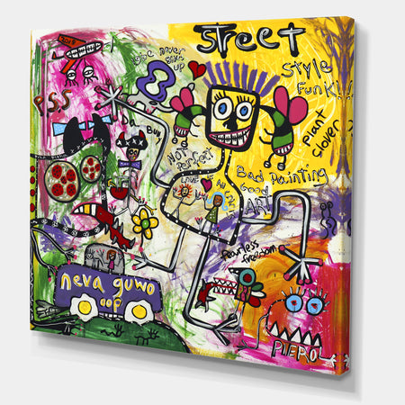 Not Perfect - Modern & Contemporary Canvas Art Print