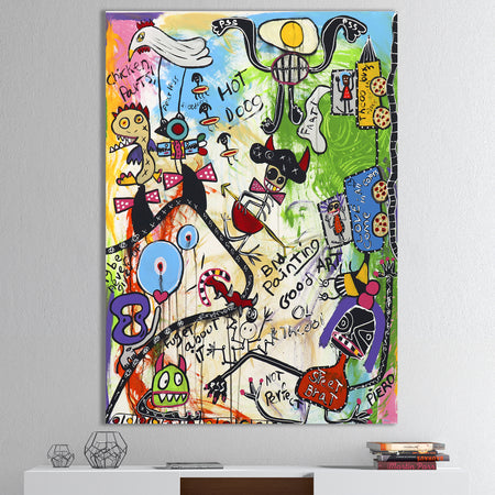 Street Brat - Modern & Contemporary Canvas Artwork