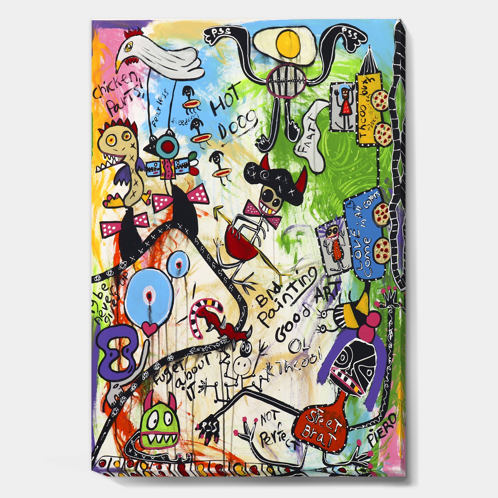 Street Brat - Modern & Contemporary Canvas Artwork