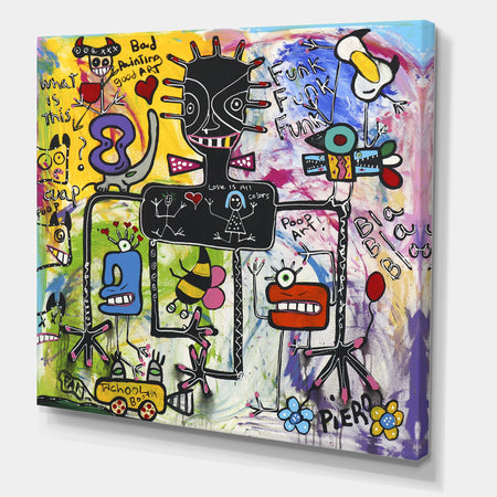 Love Is All Colors - Modern & Contemporary Gallery-wrapped Canvas