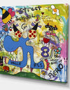 Street School - Modern & Contemporary Canvas Wall Art