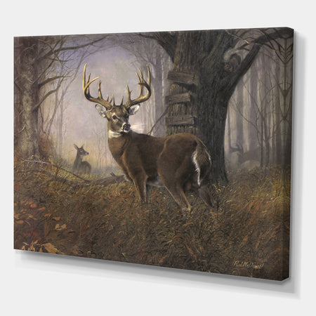The Impending Challenge - Lake House Premium Canvas Wall Art