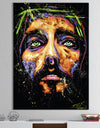 Colorful Modern Jesus - Modern & Contemporary Canvas Artwork