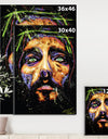 Colorful Modern Jesus - Modern & Contemporary Canvas Artwork