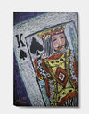 King Spades 001 - Modern & Contemporary Premium Canvas Wall Art