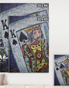 King Spades 001 - Modern & Contemporary Premium Canvas Wall Art