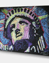 Liberty Drip 002 - Modern & Contemporary Canvas Wall Art