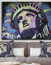 Liberty Drip 002 - Modern & Contemporary Canvas Wall Art