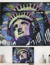 Liberty Drip 002 - Modern & Contemporary Canvas Wall Art