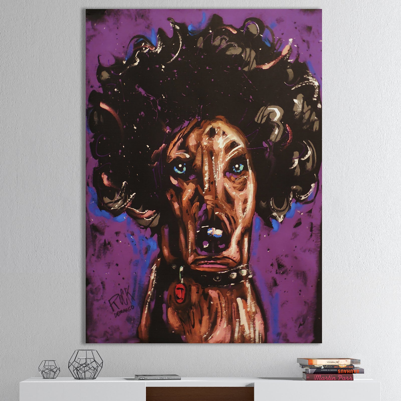 Jimi Houndtrix - Modern & Contemporary Canvas Artwork