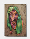 Lady Bark Bark - Modern & Contemporary Premium Canvas Wall Art