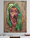 Lady Bark Bark - Modern & Contemporary Premium Canvas Wall Art
