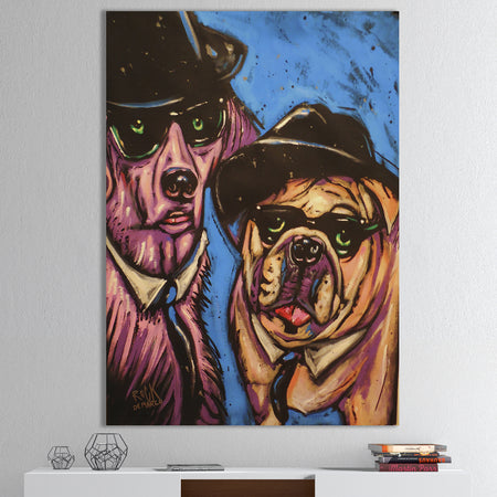Mission From Dog - Modern & Contemporary Canvas Wall Art