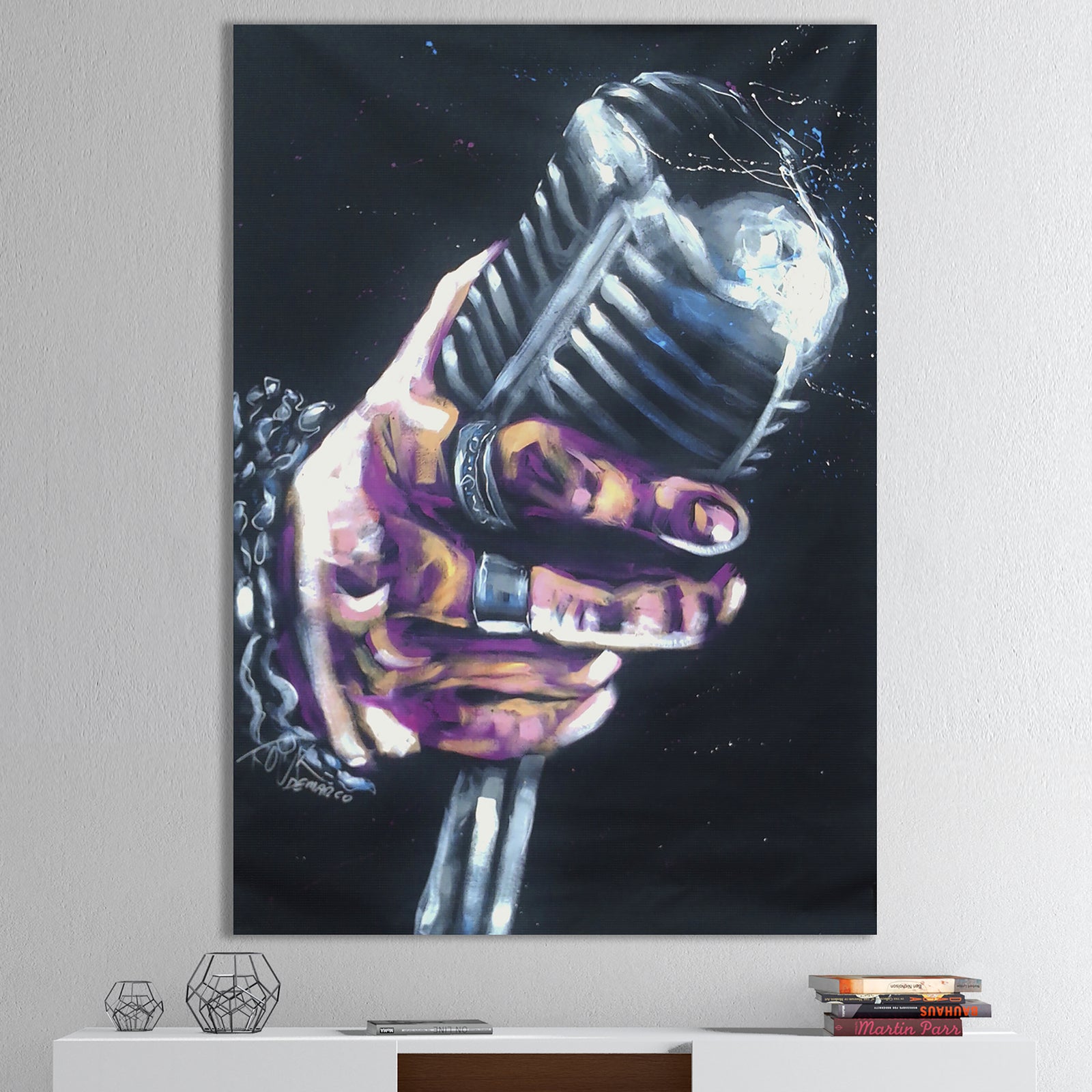 Vintage Music - Modern & Contemporary Canvas Wall Art