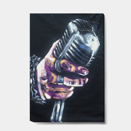 Vintage Music - Modern & Contemporary Canvas Wall Art