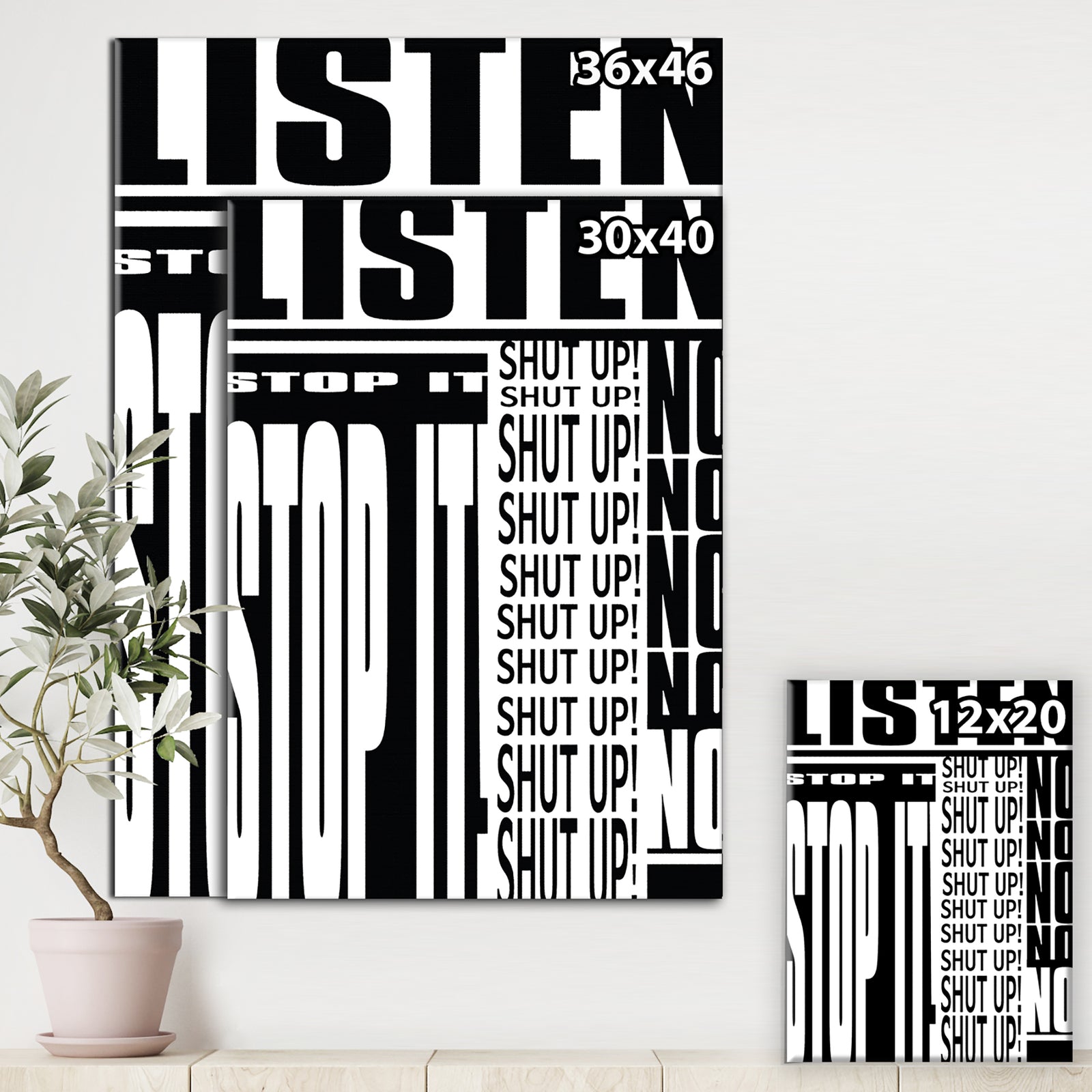 Frustration - Cottage Gallery-wrapped Canvas