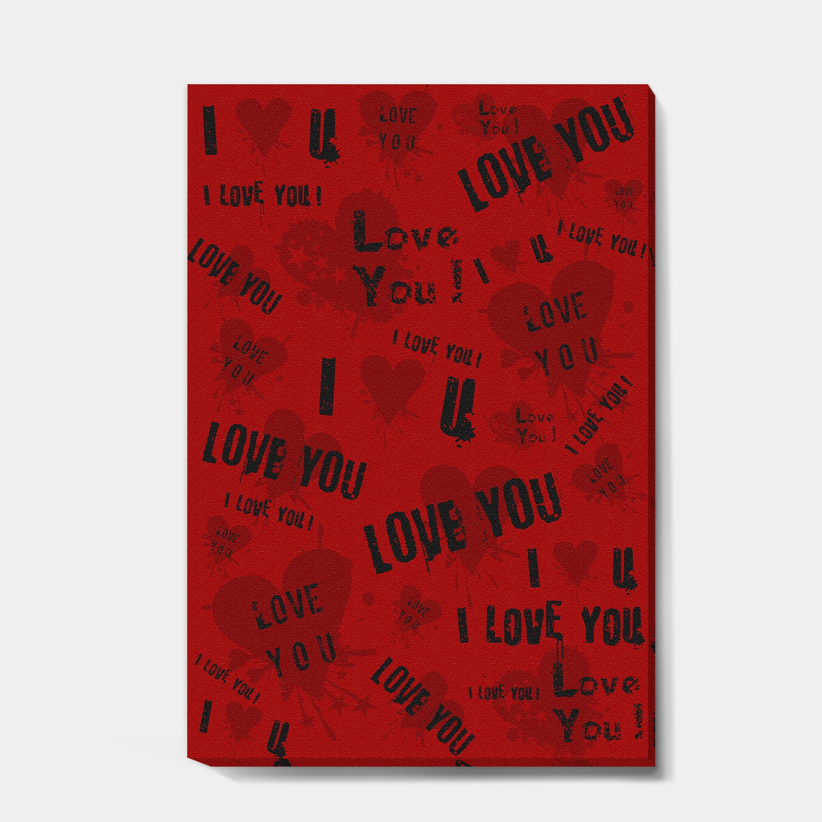 Graffiti Love - Cottage Canvas Artwork