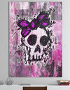 Sketched Skull Princess - Modern & Contemporary Premium Canvas Wall Art
