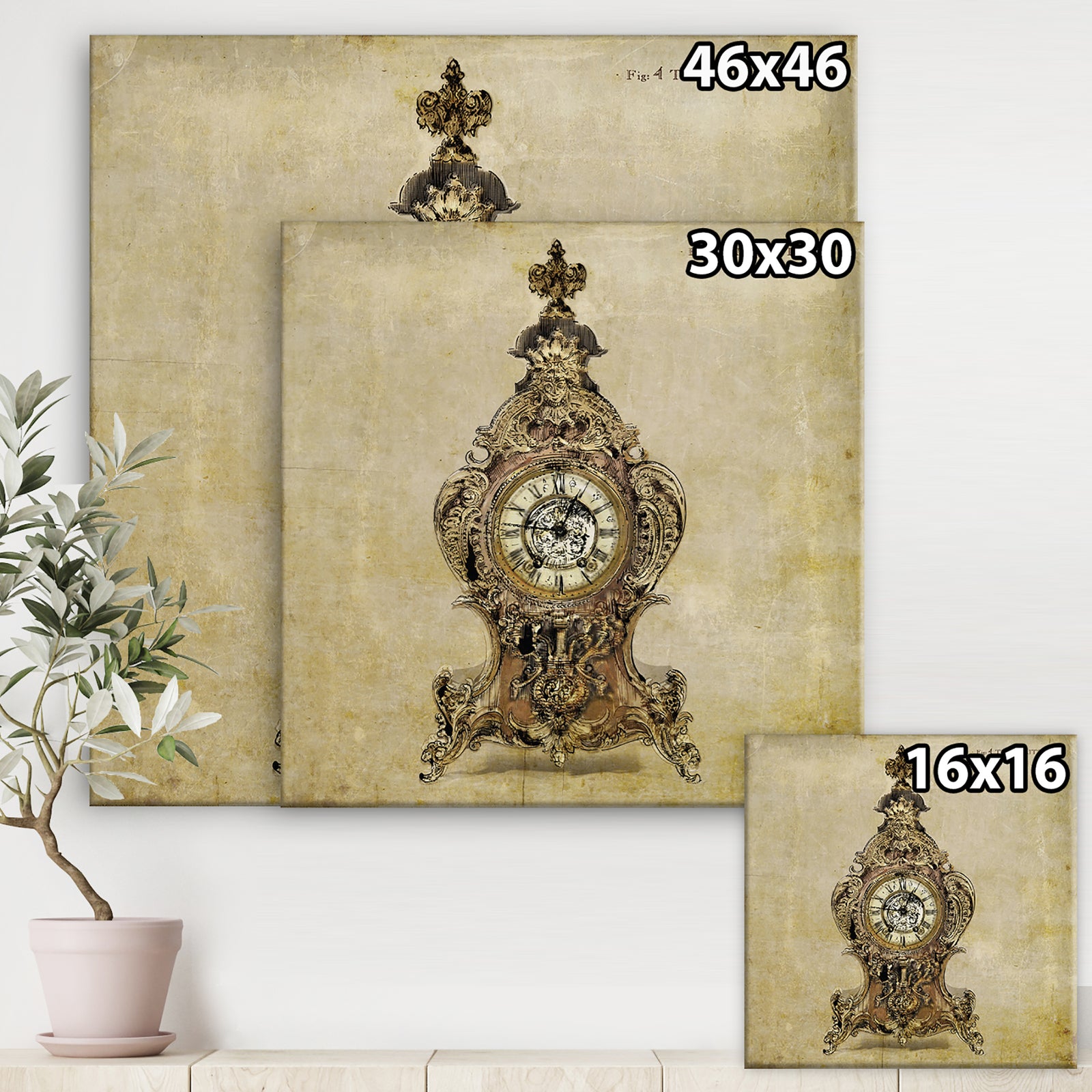 Time Waits - Traditional Gallery-wrapped Canvas