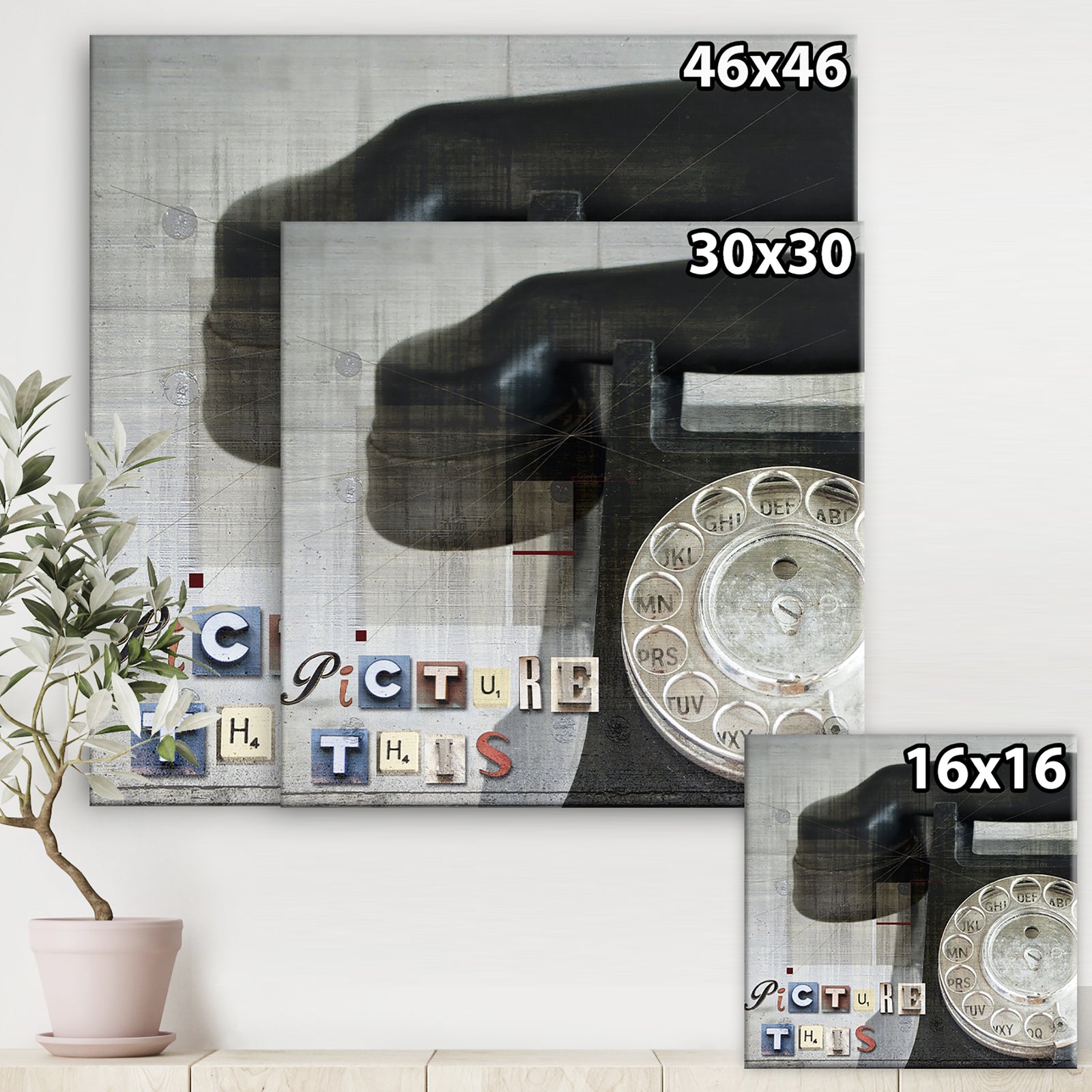 Picture This - Traditional Canvas Artwork