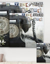 Old Skool Telephone - Traditional Premium Canvas Wall Art