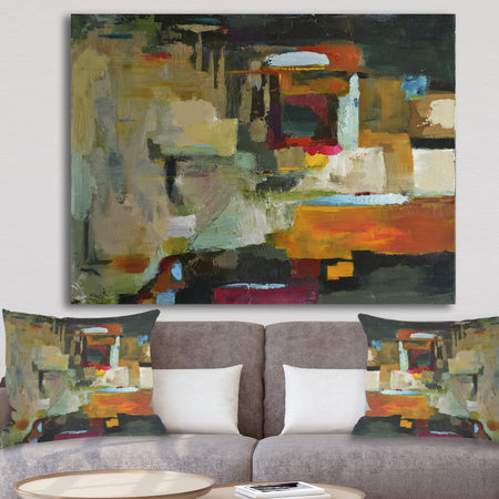 Cubist Composition I - Modern & Contemporary Canvas Wall Art