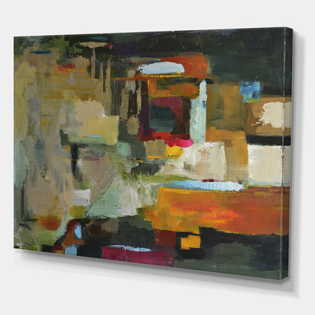 Cubist Composition I - Modern & Contemporary Canvas Wall Art