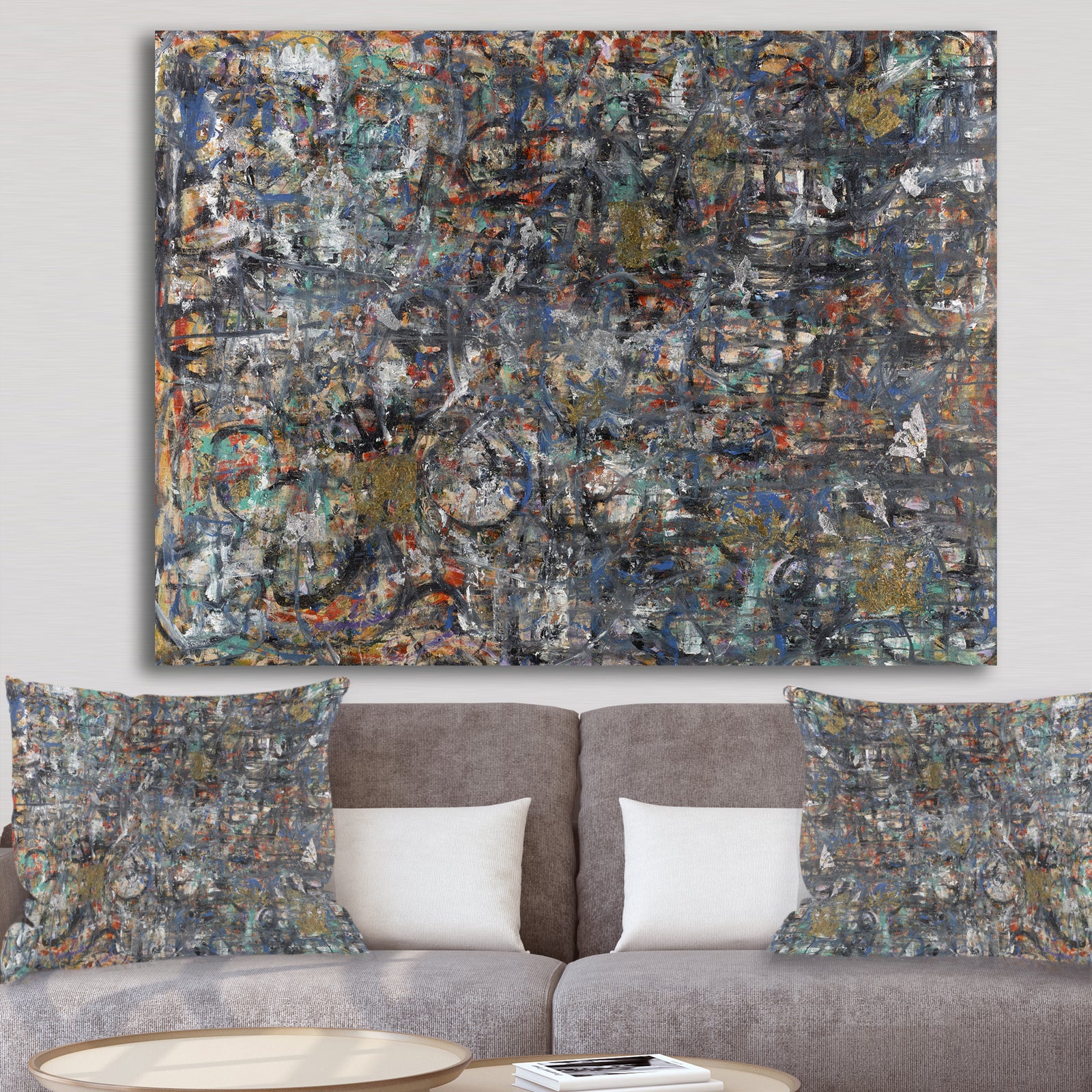 Harlem Nocturne - Modern & Contemporary Canvas Wall Art