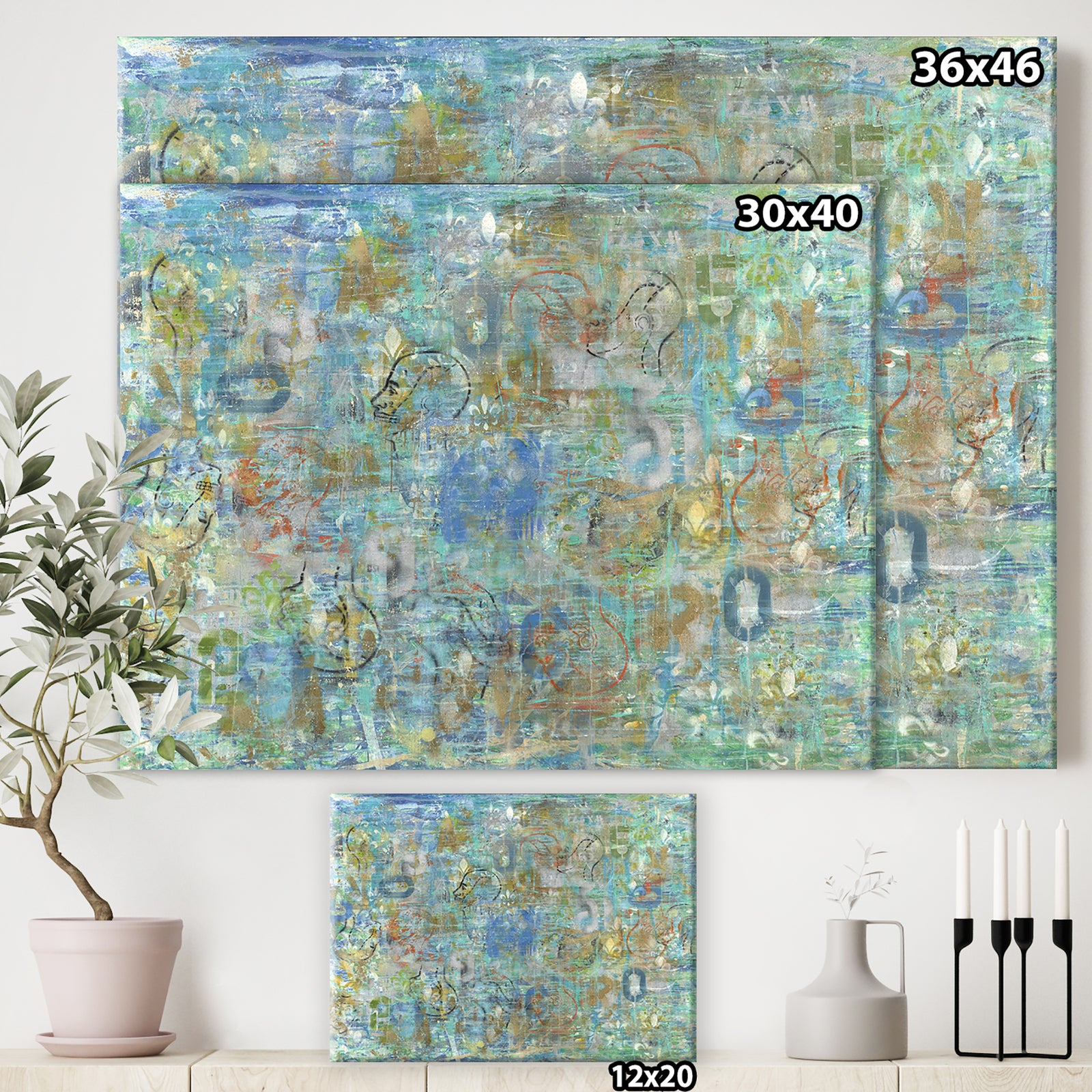 Mind Blown - Modern & Contemporary Gallery-wrapped Canvas