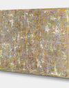 Yellow And Blue Texture Painting - Modern & Contemporary Premium Canvas Wall Art