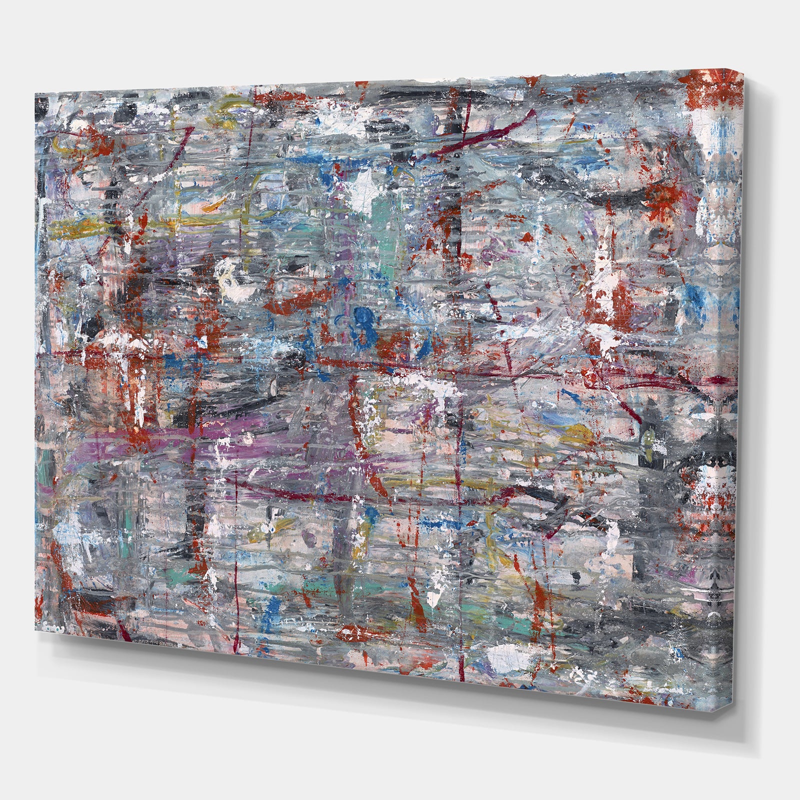 Julibee Series Triptych 1 - Modern & Contemporary Canvas Artwork