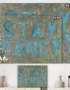 Stay Fancy - Fashion Canvas Art Print