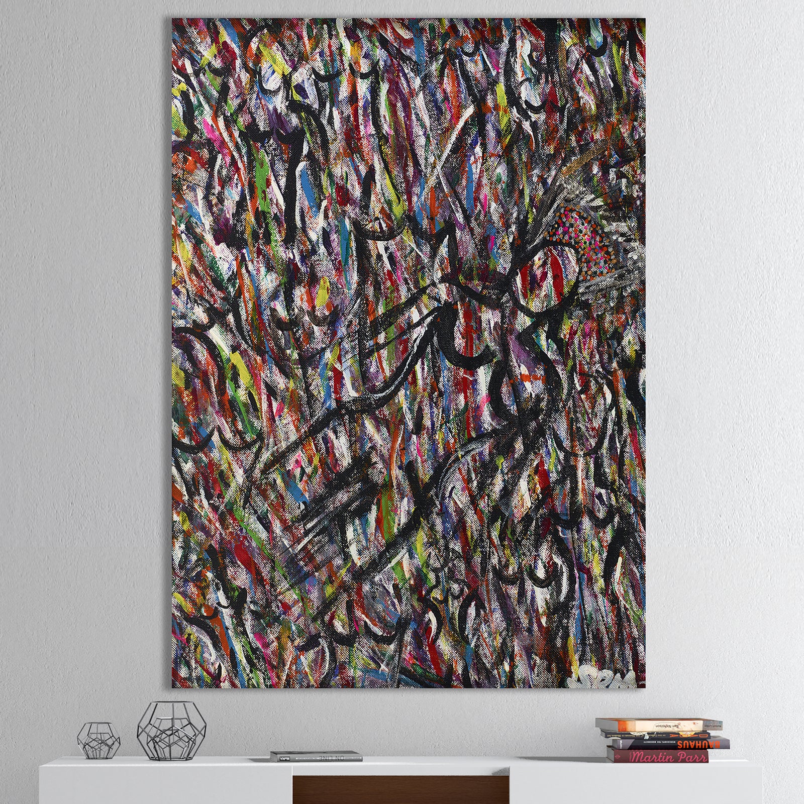 Abstract Nude I - Modern & Contemporary Premium Canvas Wall Art
