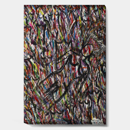 Abstract Nude I - Modern & Contemporary Premium Canvas Wall Art