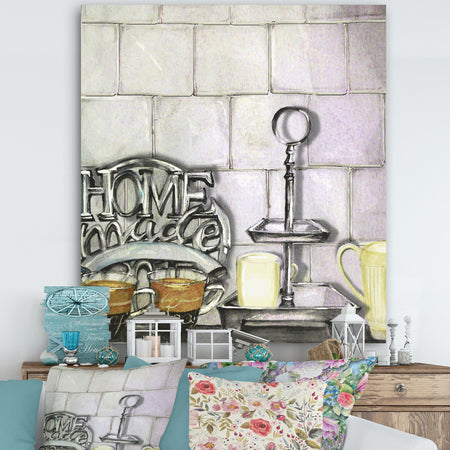 Home Made Old Style Coffee - Traditional Gallery-wrapped Canvas