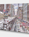 Chicago, The Loop - Modern & Contemporary Premium Canvas Wall Art