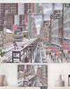 Chicago, The Loop - Modern & Contemporary Premium Canvas Wall Art