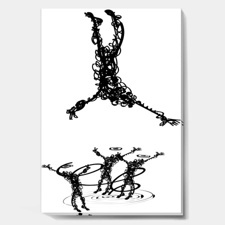 Prayer For Connection - Modern & Contemporary Canvas Wall Art