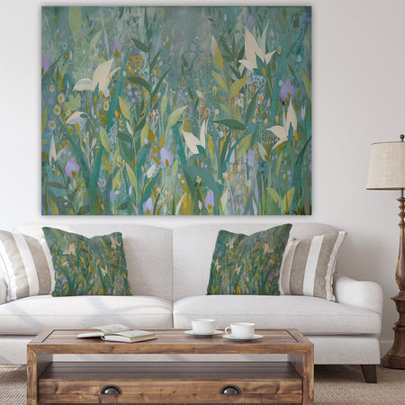 Summer Whispers - Cottage Canvas Art Print