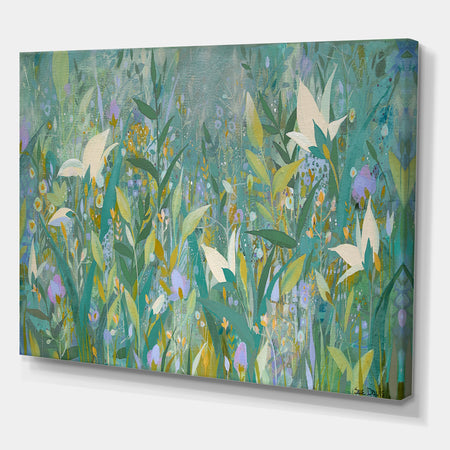 Summer Whispers - Cottage Canvas Art Print