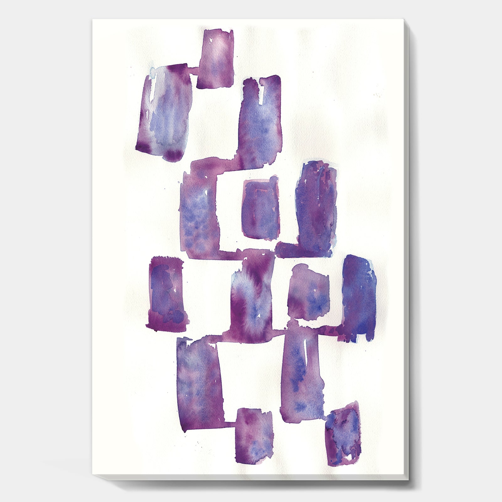 Cubist Composition II - Mid-Century Modern Canvas Wall Art